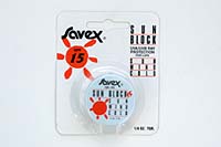 Savex Lip Balm - Sun Block SPF 15  - Jar,  Blister Pack